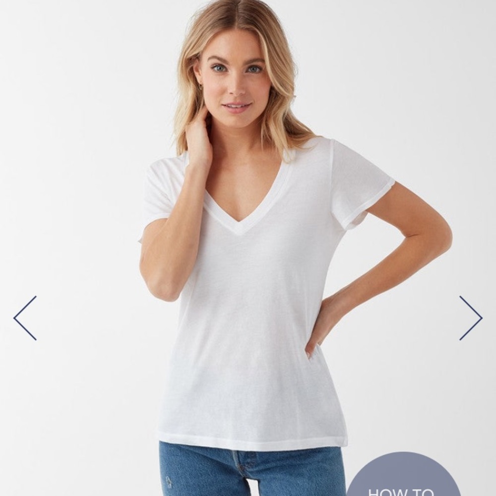 Splendid XS V-NECK TEE NWT